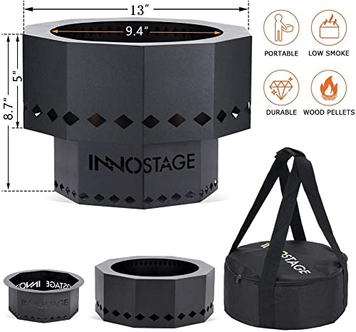 inno stage 16 smokeless fire pit