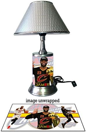 LeBron James Lamp with chrome shade