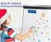 Dry Erase Markers with Erasers, 15 Colors - Set of 60