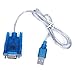 SODIAL USB to RS232 Serial 9 Pin DB9 Cable Adapter Convertor