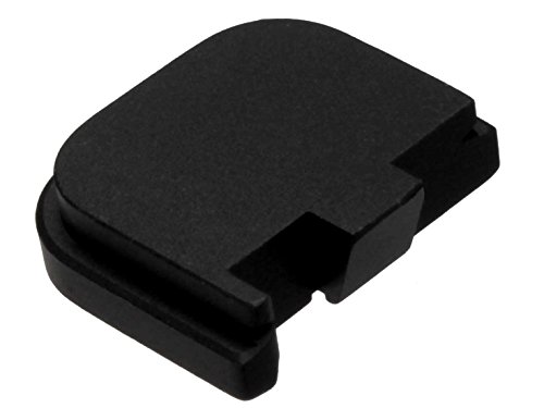 for Glock Back Plate 43 G43 9mm ONLY Black NDZ - Lacrosse Sticks Crossed