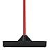 Pet Hair Remover Rubber Broom with Built in Squeegee - Carpet Rake for Pet Hair Removal on Hardwood Floor, Carpet & Tile - Picks Up More Dust & Debris - Rinse to Clean