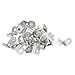 uxcell 20mm x 15mm Metal Corner Brace Joint Right Angle Bracket Silver Tone 20Pcs