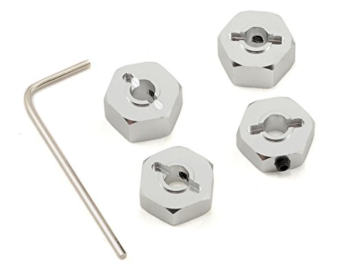 ST Racing Concepts ST3654-14S 14mm Clamp Wheel Hex Adapt (Silver)