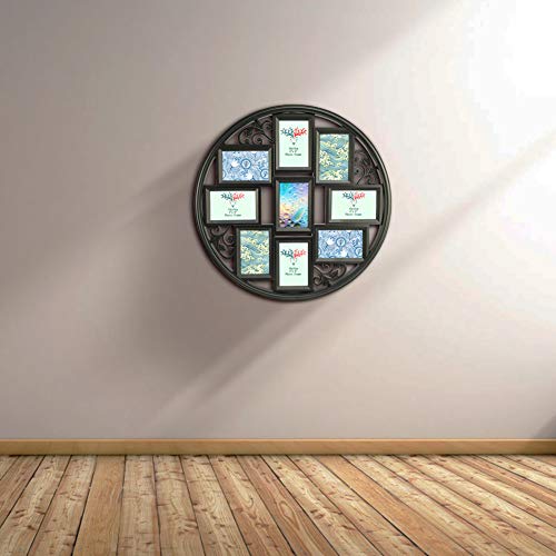 Palomzi Picture Frames 4x6 Collage 9 Openings Wall Mounting Collage Frame, Glass Front - Thumbnail 6
