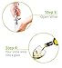 Iceless Wine Chiller Stick by Patio Fridays, Deluxe 3 in 1 Stainless Steel Wine Bottle Chiller Stick with Aerator and Pourer for chilling, pouring and aerating wine, keeps your wine chilled longer!