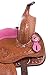 AceRugs 10 12 13 14 Pink Crystal Premium Leather Western Pleasure Trail Show Youth Kids Barrel Racing Pony Horse Saddle TACK Set