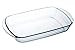Arcuisine Glass Rectangular 13.75 x 8.65 Inch Roaster Pan