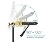 XFISHMAN Rotary Fly Tying Vise Vise Square Pedestal Base C Clamp Steel Hard Jaws kit