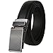 Dante Ratchet Click Genuine Leather Dress Belt for men with Linxx Buckle 1 1/8