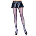 Women Fishnet Stockings – 3/4 Pairs Fishnets Tights for Dancing Party Halloween (One Size, blue, 3 pairs)