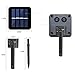 2 Pack Solar String Lights,33ft 100 LED Solar Fairy Lights 8 Modes Blue Copper Wire Lights Waterproof Outdoor String Lights for Garden Patio Gate Yard Party Wedding Xmas Tree