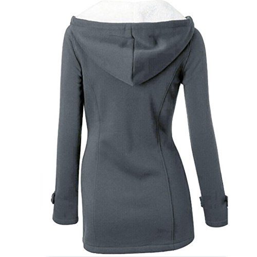 image for Tsmile Fashion Winter Women Coat Clearance Warm Wool Slim Trench Jacke