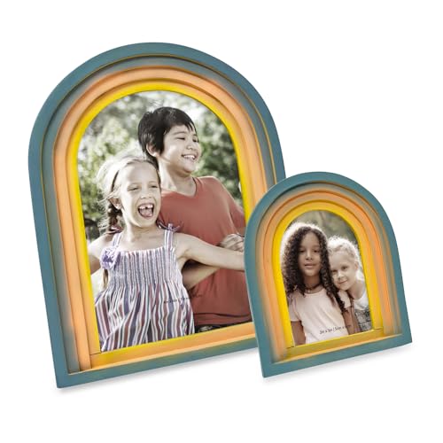 Isaac Jacobs 2x3 Vertical Rainbow Arc Resin Picture