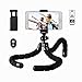 Xiner Mini Flexible Octopus Tripod with Bluetooth Remote Shutter and Universal Phone Holder for iphone Smartphone and Camera