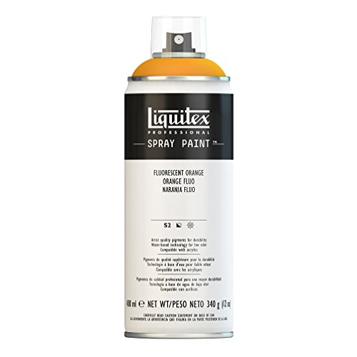 Liquitex Professional Spray Paint, 12-oz (400ml), Fluorescent Orange