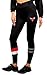 Ultra Game NBA Chicago Bulls Womens Leggings Perimeter Fitness Sport Yoga Pants, Black, Medium