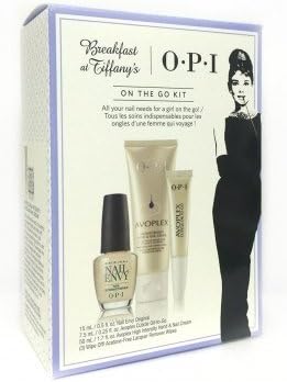 Nail Envy Treatment Breakfast at Tiffany's On The Go Kit " 3 piece set " + Free Cuccio Butter Tuscan Citrus Herb .33oz each.