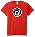 DC Comics Men's Green Lantern Short Sleeve T-Shirt, Red, Medium