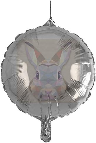 Mylar Balloon Triangle Bunny Rabbit
