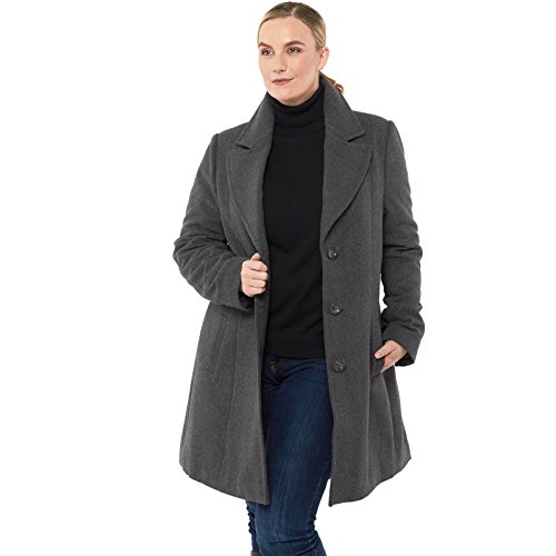 Plus Size Winter Coat Clearance Women Warm Wool Zipper Cotton Coat