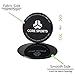 Core Sliders and Resistance Bands, 2 Gliding Discs, 5 Resistance Loop Bands, Strengthen Core, Legs, Glutes, Ab Workout, Portable Gym, Lightweight, Low-Impact