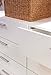 Tvilum Pepe 8 Drawer Double Dresser, White