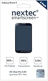 nextec Galaxy Note 5 Screen Protector, (2 Pack) Galaxy Note 5 Screen Protector for Samsung Galaxy Note 5 (HD Clear Pro 5.0H) PET++ Film