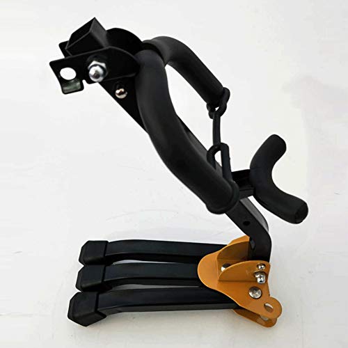 Gyswshh Portable Foldable Alto/Tenor Saxophone Stand Sax Holder Instrument Accessories Black