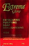 Extreme Glow Exfoliating Purifying Skin Lightening Soap 7 oz. (Pack of 2)