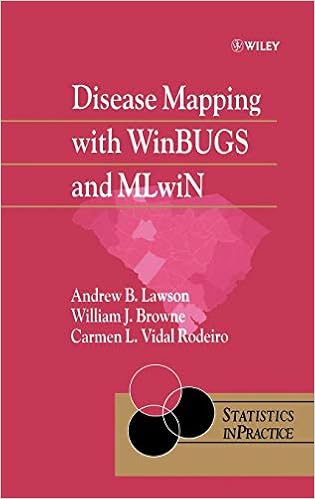 Disease Mapping With Winbugs And Mlwin 9780470856048 Medicine Health Science Books Amazon Com