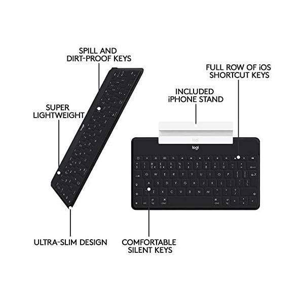 Logitech-Keys-To-Go-Wireless-Bluetooth-Keyboard-For-iPhone-iPad-Smartphone-Tablet-Windows-Apple-TV-Ultra-Thin-Ultra-Light-Short-Cut-Keys-QWERTY-UK-Layout-Black Logitech Keys-To-Go Wireless Bluetooth Keyboard For iPhone, iPad, Smartphone, Tablet, Windows, Apple TV, Ultra-Thin…