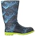Kamik Boys' STOMP2 Rain Boot, Blue, 6 M US Big Kid