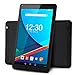 AOSON R101 10-Inch Android 6.0 Marshmallow MTK8163 Quad Core Tablet PC 2GB RAM 16GB Internal Storage 1280x800 IPS HD Touch Screen Dual Camera Wi-Fi Bluetooth Black Rear