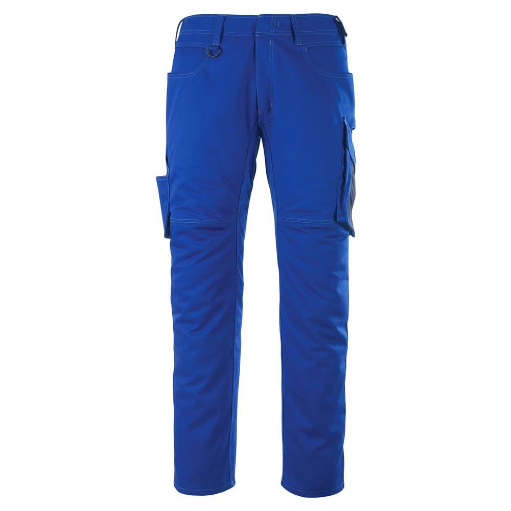 Mascot 12079-203 Dortmund Unique Work Trousers, Cornflower Blue/Black-Blue, 82C49