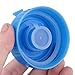 Freebily 5Pcs Blue 3 & 5 Gallon Water Bottle Screw on Cap Reusable Replacement Anti Splash Lids Blue One Size