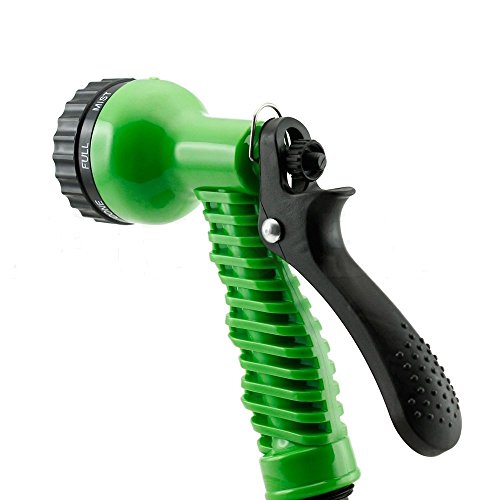 Deluxe 50 Feet Expandable Flexible Garden Water Hose w/ Spray Nozzle - Thumbnail 2