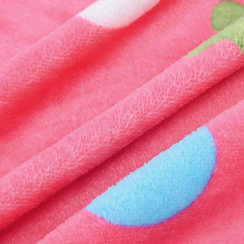 Shan-S Throw Blanket, Ultra Soft Warm Micro Plush Fleece Velvet Plush Blanket All Season Premium Fluffy Microfiber Painted Design Throw Rug for Sofa Bed Couch Bedding,150200cm, Multicolor