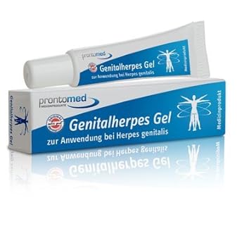 Prontomed'Genitalherpes Gel' 8ml - bewährte Rezeptur - geeignet für Mann und Frau