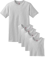 Hanes Comfort Soft Crew-Neck T-Shirt (Pack of 5)