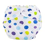 DZT1968(TM) 1pc Baby Cloth Diaper Cover Adjustable Reusable Washable Nappy (B)