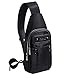 FREETOO Sling Bag Shoulder Backpack Crossbody Purse for Hiking Camping