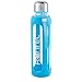 Kanrel Glass Drinking Water Bottle 32 oz with Silicone Sleeve Cover Protector (1 Litre XL) Eco Friendly, Essential Oil & Dishwasher Safe