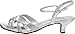 Touch Ups Women's Jane Ankle-Strap Sandal,Silver Glitter,9 M US