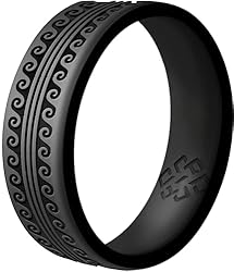 Knot Theory Warrior of Serenity Silicone Ring in