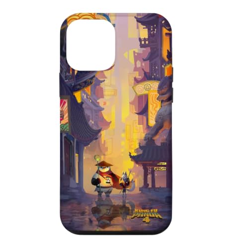 Kung Fu Panda 4 Master Po & Zhen Vintage City Portrait Case for iPhone 12 mini