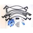 Marketplace Auto Parts Ignition Tune-Up Kit - Spark Plug Wire Set, Distributor Cap and Rotor - Compatible with 1991-2000 Jeep Cherokee 4.0L 6-Cylinder