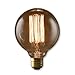 Bulbrite NOS40G30 40W Nostalgic G30 Edison Globe with Thread Filament Style (6 Pack)
