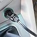Zorvo 2 in 1 12V Car Portable Ceramic Heating Cooling Heater Fan Defroster Demister Air Blower