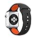 Apple Watch Band ,YaSpark Soft Silicone Strap Adjustable Replacement iWatch 42mm Bands for Apple Watch Sport, Series 3, Series 2, Series 1 (Large Size)